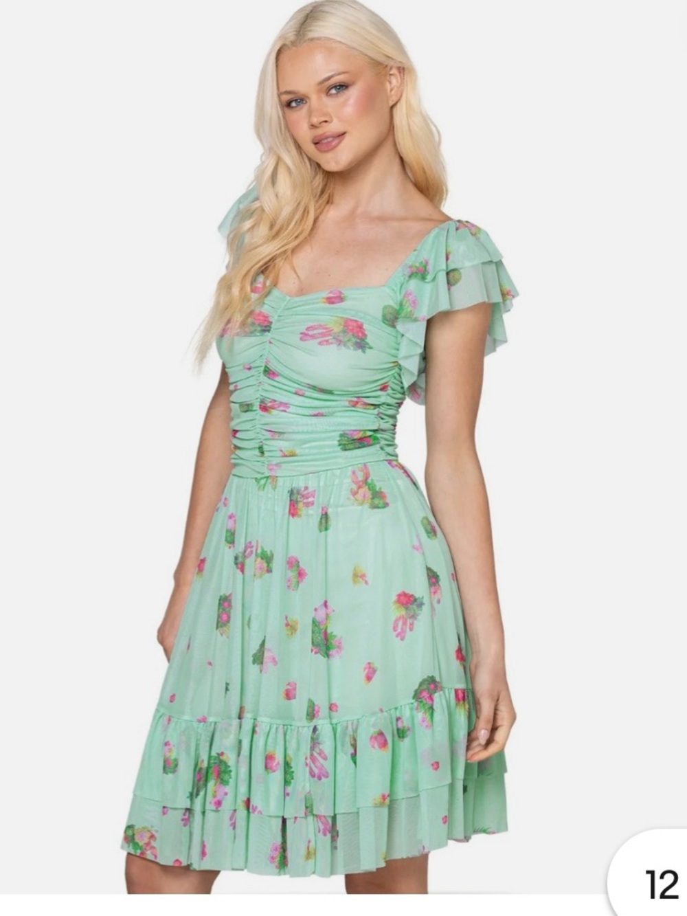 ✨🌵Blackmilk Cacti Cutie🌵✨ Sweetheart Midi Dress ✨M - NWT! 🔥was $115/now $65 - Picture 5 of 10